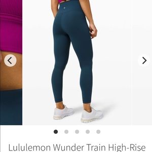 Lululemon Wunder Train Highrise Submarine